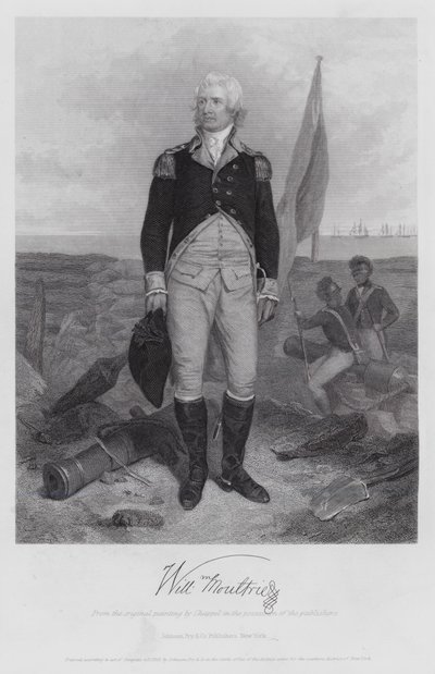 William Moultrie (incisione) da Alonzo (after) Chappel