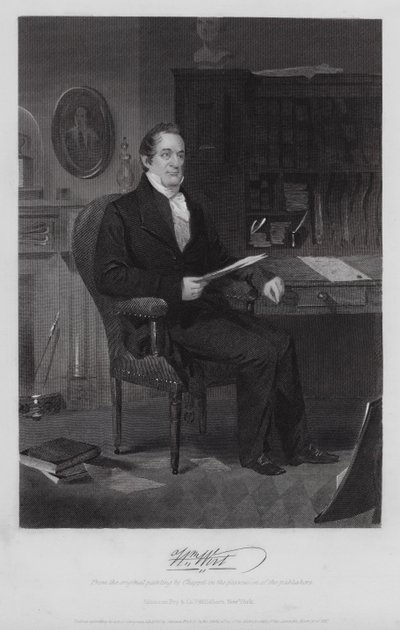 William Wirt (incisione) da Alonzo (after) Chappel