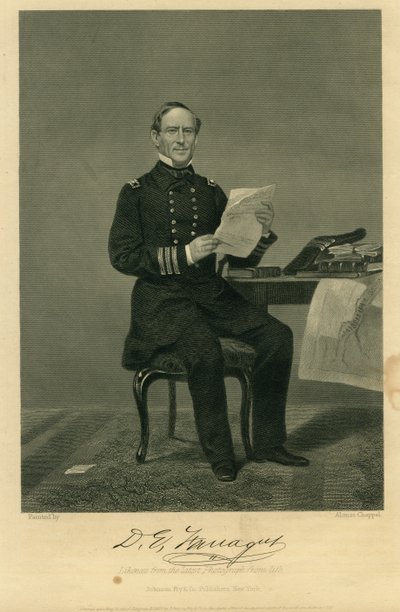 "Ammiraglio David Farragut" (Unione) da Alonzo Chappel