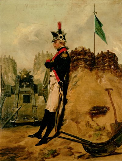 Alexander Hamilton (1757-1804) in uniforme dell