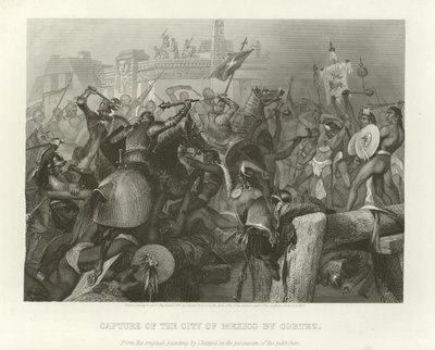 Cattura della città di Messico da Alonzo Chappel