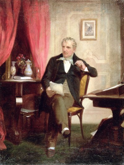 James Fenimore Cooper (1789-1851) (post conservazione) da Alonzo Chappel