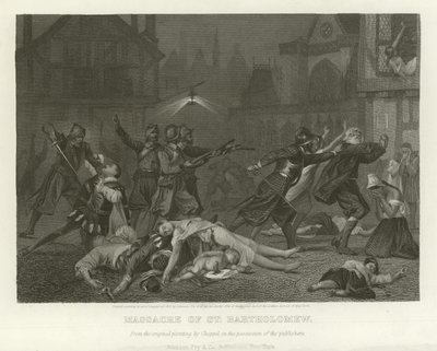 Massacro della notte di San Bartolomeo da Alonzo Chappel