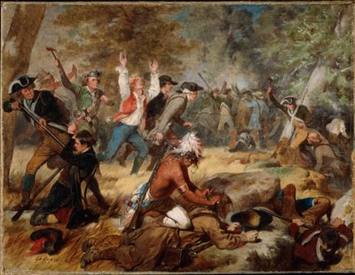 Massacro del Wyoming (Pennsylvania), 3-4 luglio 1778 da Alonzo Chappel