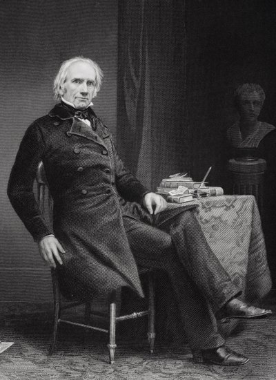 Ritratto di Henry Clay (1777-1852) da Alonzo Chappel