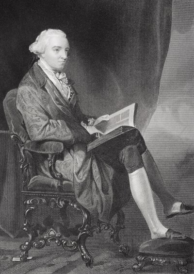 Ritratto di John Hancock (1737-93) da Alonzo Chappel