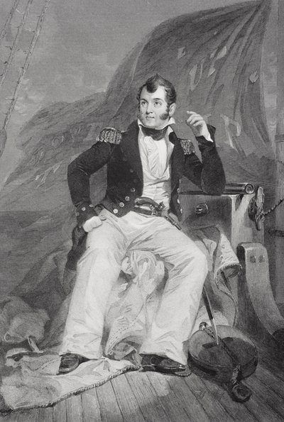 Ritratto di Oliver Hazard Perry (1785-1819) da Alonzo Chappel