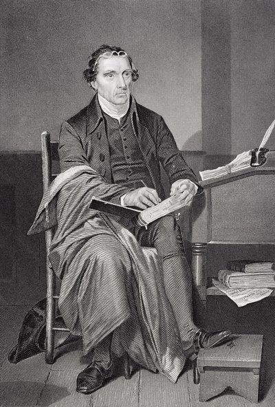 Ritratto di Patrick Henry (1736-99) da Alonzo Chappel