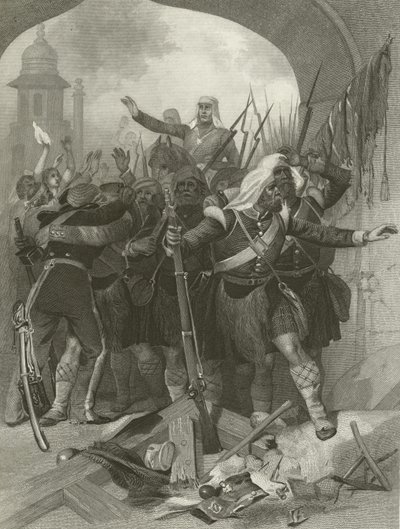 Rilievo di Lucknow di Sir Henry Havelock, 1857 da Alonzo Chappel