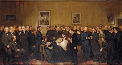 La morte di Lincoln, 1868 da Alonzo Chappel