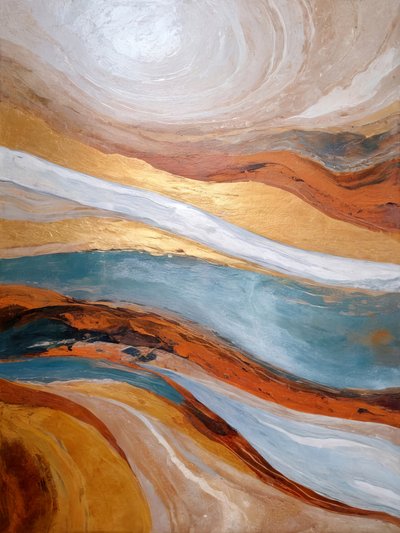 Il flusso del deserto dorato da Alpenglow Workshop