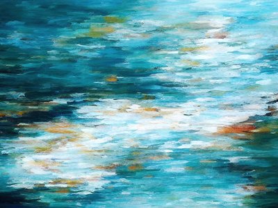 Riflessi scintillanti sull