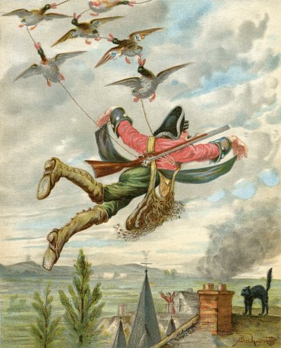 Sollevato da terra dalle anatre, da 