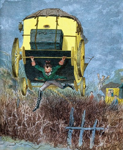 Le Avventure Sorprendenti del Barone di Munchausen di Rudolf Erich Raspe da Alphonse Adolphe Bichard