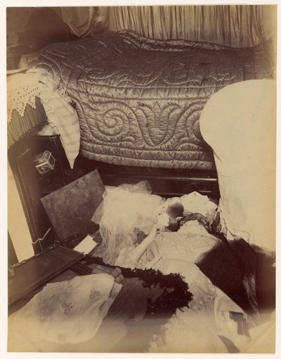 Assassinio di Lady Durand, vista della camera da letto da Alphonse Bertillon