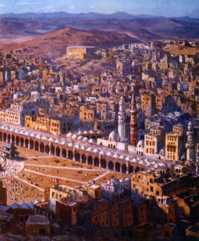 Veduta della Mecca da Alphonse Etienne Dinet