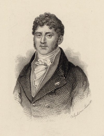 Ritratto del compositore Étienne Nicolas Méhul da Alphonse Lamotte