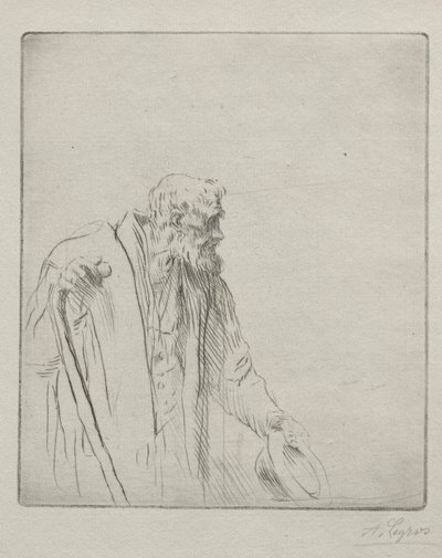 Un mendicante da Alphonse Legros