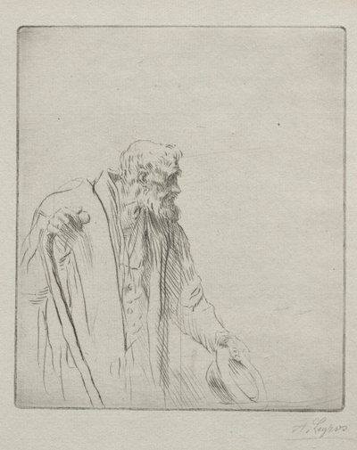 Un mendicante da Alphonse Legros