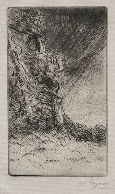 Una raffica di vento da Alphonse Legros