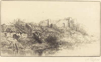 Villaggio abbandonato da Alphonse Legros