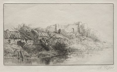 Villaggio abbandonato da Alphonse Legros