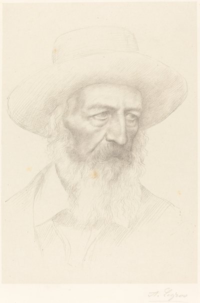 Alfred, Lord Tennyson da Alphonse Legros
