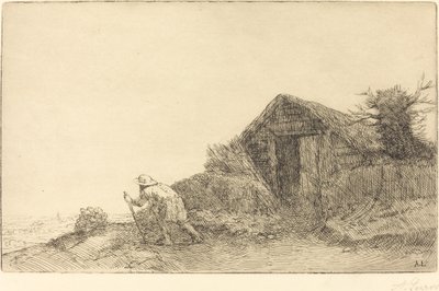 In cima alla collina da Alphonse Legros