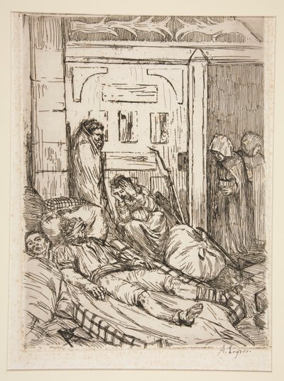 Ambulanza da Alphonse Legros