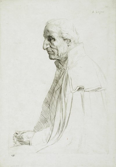 Un vecchio spagnolo da Alphonse Legros