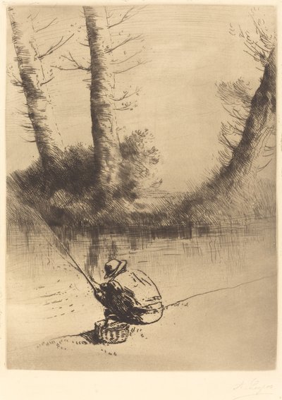 Pescatore da Alphonse Legros