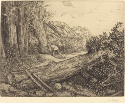 A casa dei boscaioli da Alphonse Legros