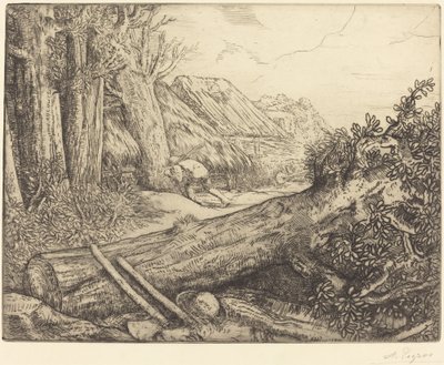 A casa dei boscaioli da Alphonse Legros