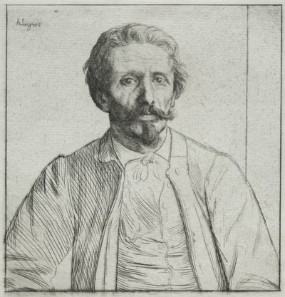 Auguste Delâtre, c. 1877 da Alphonse Legros