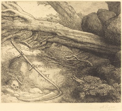 Valanga: Frontespizio per Trionfo della Morte L