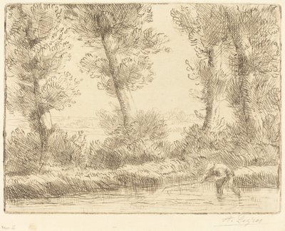 Le rive della Liane da Alphonse Legros