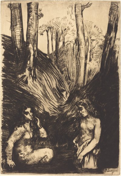 Bagnanti da Alphonse Legros