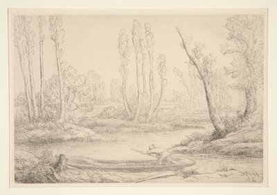 Bordi della Somme vicino a da Alphonse Legros