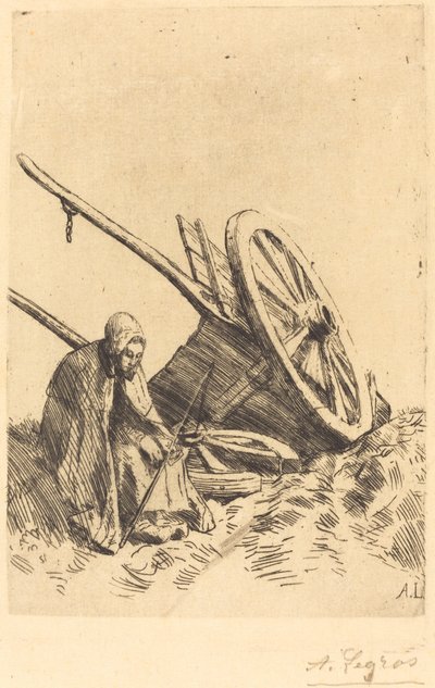 Carro rotto da Alphonse Legros