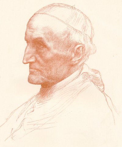 Cardinale Manning, c1857-1903, c1903 da Alphonse Legros