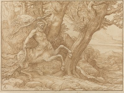 Centauro con Rami da Alphonse Legros