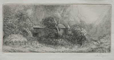 Chailli: effetto di tempesta da Alphonse Legros