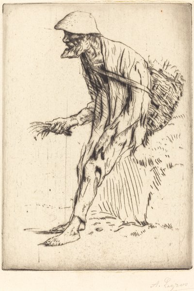 Il mercante di erba di gallina da Alphonse Legros