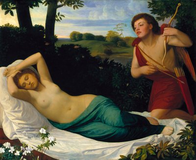 Cupido e Psiche da Alphonse Legros