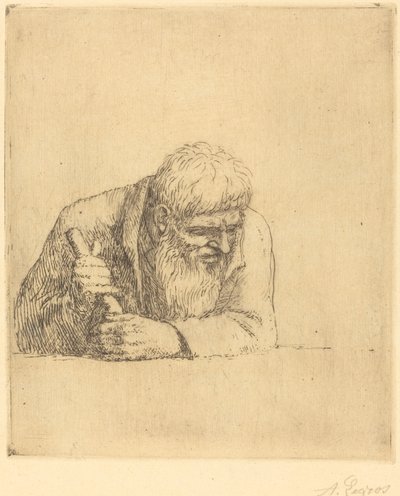 Un curioso da Alphonse Legros