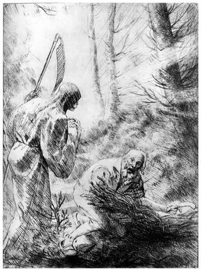 Morte di un Taglialegna da Alphonse Legros