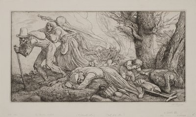 Il trionfo della morte: le bocche inutili da Alphonse Legros