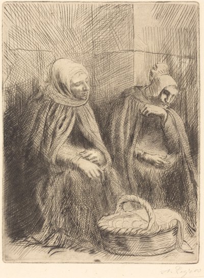 Venditrici di uova, 1ª tavola (Les marchandes d