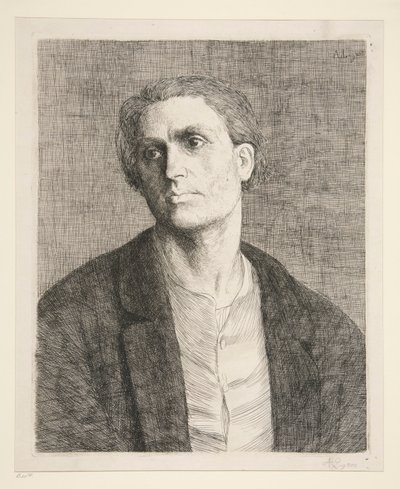 Studio di testa d da Alphonse Legros