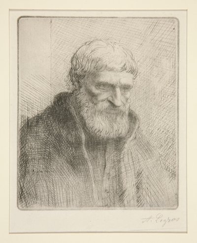 Studio di un Vecchio da Alphonse Legros